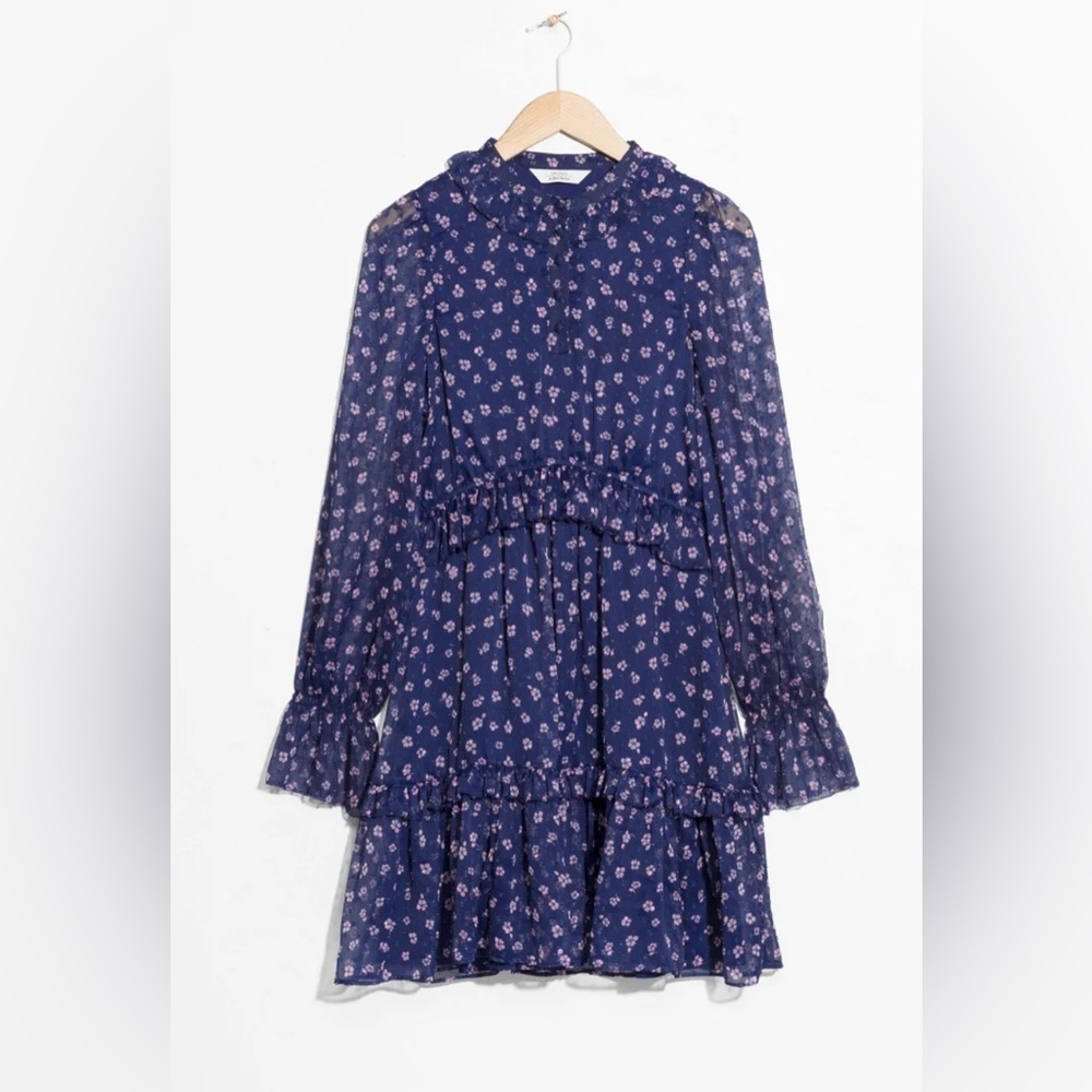 & OTHER STORIES Layered Ruffle Dress, Size 2